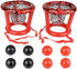 Wicked Big Sports Inflatable Basket Heads, Funny Basketball or Toss Game for Outdoor or Indoor Play, Red (1913)