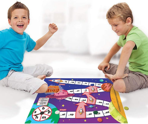 Junior Learning Different Letter Sound Games, Set of 6, Multi (JL400)