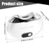 YLMFTNU 3 Trimmer Trimmer Electric Nail Clipper, Speeds Levels Electric Nail with Nail Clip and LED Light, USB