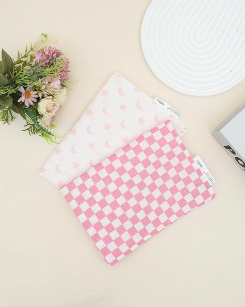 2 Pack 13"x 18" 14"x19" ALVABABY Toddler Pillowcases Organic Cotton Fit or Kids Pillow Cover Envelope for Girl Boy