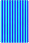 Pigsaly Crib Sheets Aqua Blue Vertical Stripes Baby Sheet for Standard Crib Mattress