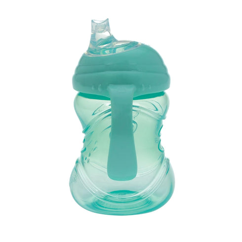 (2-Pack) 10 Oz 4+ Nuby Clik-It No-Spill Soft Spout Training Sippy Cup with Handles - - Months - Neutral