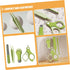 LOORGVEL Set Nail Clipper for Newborns and Infants Portable Green Nail Grooming Kit Travel-Friendly