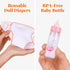9 Set 1215 Inch BABESIDE Baby Doll Accessories Pcs Feeding with Magic Bottles, Pacifiers, Bibs, Diapers & Carry Bag