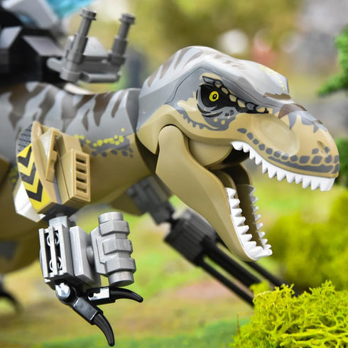 Mesiondy Sets 725 6 8 9 10 11 12 13 14 Building Blocks Toys Pcs for Age Years, Dinosaur Park World,Birthday Gifts