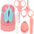 Nail Case Nail Clippers Scissors Tweezers for Newborns Essential Grooming Kit for