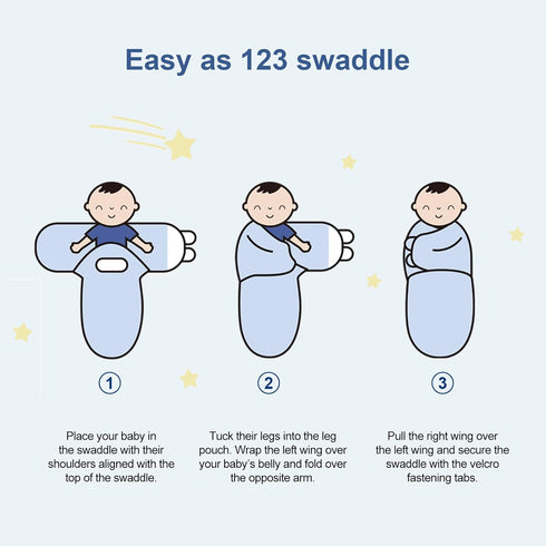 3 Pack 3-6 Bubble bear Baby Swaddle Months - Infant Adjustable Newborn Swaddles Blanket Baby Girl Boy, Swaddling Wrap
