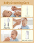 26 1 Trimmer Set,Safe Set Lictin Baby Healthcare and Grooming Kit, in Rechargeable Nail Electric File with Auto Light