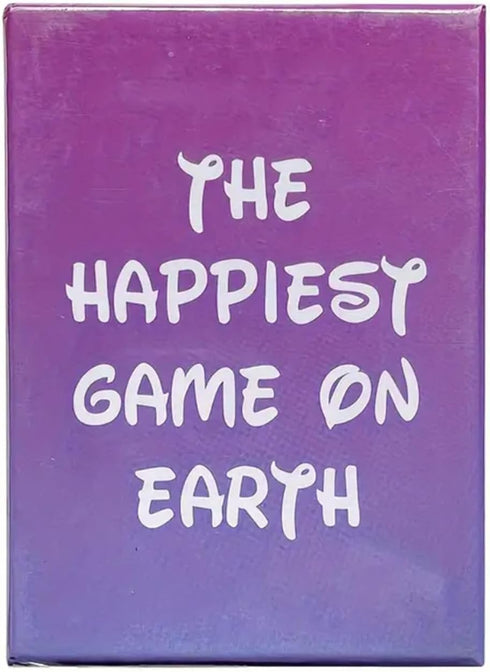 The Happiest Game ON Earth - Table Cards Game for Family Gatherings and Parties, Perfect for Adults (Purple Version)