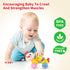 6-12 Inchworm Tummy 6 7 8 9 12 18 Vanmor Baby Toys Months, Infant Musical Caterpillar Crawling Toy, Press and Go