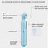 Vomeko Trimmer 3 Trimmer Baby Nail Electric,Double Moon Cover Modes,Household Rechargeable Baby Nail Grinder Beauty
