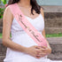 Girls Baby Shower Decoration, Adjustable Flower Crown Tiara and Growing A Princess Sash, Pink Party Gifts