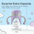 6-12 8oz 1+ Bunnytoo Baby Sippy Cup with Weighted Straw for Infants Months, Toddler Drinking with Handles, BPA-Free