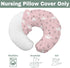Pink Dancer Ballet Girls Baby Nursing Pillow Covers Ballets Dancing Sport Nursery Feeding Pillowcase for Breastfeeding