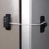 Heavy Duty Combination Refrigerator Lock (1 Pack) - Baby Proofing Cabinet Locks for Fridge, Drawers, Windows, Child