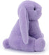 8 Inches) Apricot Lamb Toys Plush Purple Bunny Rabbit Stuffed Animal with Fluffy Soft Ears (Purple Bunny