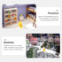 TOYANDONA 31Pcs Road Signs for Kids - Miniature Plastic Traffic Cones and Roadblocks Educational Playset