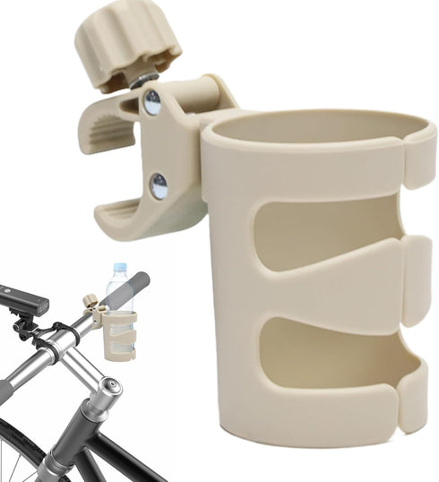 Generic Bottle Holder for Wheelchair - Shock-Proof Clamp-On Drink Mount, Adjustable Stroller Cup Carrier | Universal