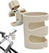 Generic Bottle Holder for Wheelchair - Shock-Proof Clamp-On Drink Mount, Adjustable Stroller Cup Carrier | Universal