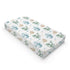 KuphiL10C Girls-16x32 Cute Watercolor Dragon Castle Pattern Baby Changing Pad Cover, Unisex Dragon Moon Star Cloud