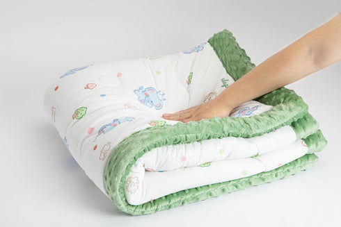 Bed,Pack Play,40x 40 Cuite Pumpkin Infant Baby Crib Comforter for Boys and Girls,Warm Down Alternative Toddler