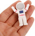 ibasenice Astronaut Erasers, 24PCS Mini Space Erasers, 3D Cartoon Astronaut Shaped Erasers for Kids Classroom Rewards