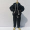 1/12 Scale Male Clothes, Men Hoodie and Pants for 6 Inch Action Figure Body Doll (A)