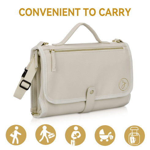 Zaveena 750 Count Portable Diaper Changing Pad. Portable Changing Pad for Diaper Bag. Travel Changing Pad. Newborn