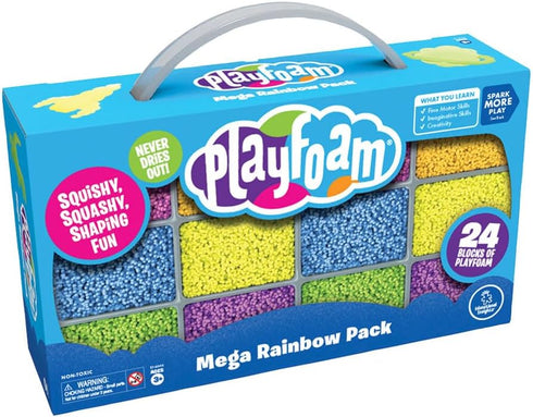 Educational Insights Playfoam Mega Pack, 10 Colors Non-Toxic Sensory Toy for Boys & Girls, Ages 3+