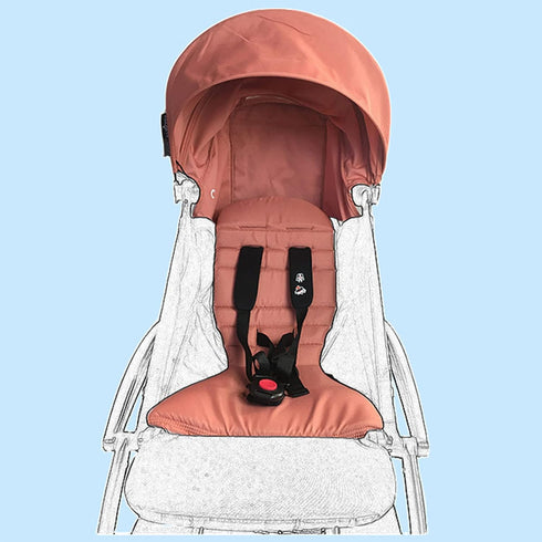 ZHENZQ Baby Stroller Canopy Cover Seat Liner Carriage Seat Cushion Pushchair Cover Replaceable Stroller Accessories