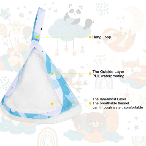 YSSPPOY 12 (6 Pcs Peepeeteepe for Baby Boy with Storage Bag, Reusable Peepeeteepe Baby Boy with Hang Loop Patterns)
