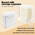 Rainmae Breastmilk Storage Bag Organizer, Breastmilk Freezer Tray, Breast Milk Storage Tower, Convenient Storage