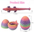 5PCS 3D Printed Mini Dragon Egg with Dragon Inside Fidget Toy,Mythical Prefilled Easter Eggs with Glow in The Dark