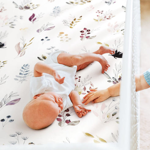 Set 2 PackFits GRSSDER Stretchy Ultra Soft Jersey Knit Fitted Crib Sheets All Standard Crib Mattress Pads Safe