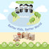 PlanToys Nursery - Wooden Dollhouse Accessories Featuring Baby Figure, Stroller, and Furniture Pieces