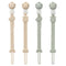 Pacifier Clips for Baby Boys Girls, One-Piece Silicone Pacifier Holder Strap 4