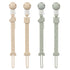 Pacifier Clips for Baby Boys Girls, One-Piece Silicone Pacifier Holder Strap 4