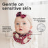 Copper Pearl Baby Bandana Drool Bibs, 2-Pack Fashion Bibs Gift Set for Girls “Scarlet”