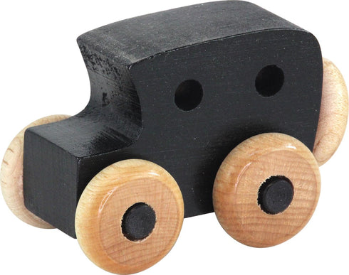 Mites Wooden Cars Set, Made in USA, Set of 6