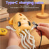 Tummy 3+ Magic Dancing Octopus Toy - Smart Obstacle-Dodging Robot with LED Light Show & Music, USB Rechargeable Time