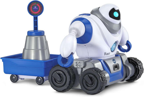 5-in-1 VTech Make-a-Bot Transformable Robot Toy with Sound Sensor and Obstacle Detector