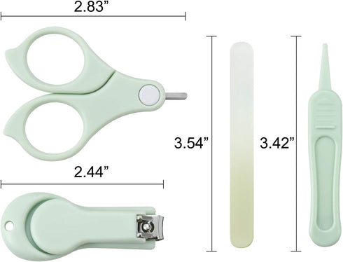 PandaEar Complete Baby Healthcare and Grooming Kit - Essential Tools for Your Little One