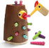 TOP BRIGHT Montessori Toys for 2 Year Olds, Magnetic Bird Feeding Game for Fine Motor Skills Development