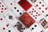 Bicycle Metalluxe Red Playing Cards - Premium Metal Foil Finish, Poker Size