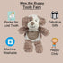 Maison Chic Tooth Fairy Pillow Max the Puppy Dog Stuffed Animal Plush Doll with Pocket, Perfect Loose Tooth Gift