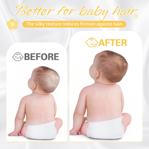 2 Pack 52" 28" 8" Horbaunal Satin Crib Sheets for Baby, x x Silky Fitted Crib Sheets, Soft Toddler Sheet Baby Mattress