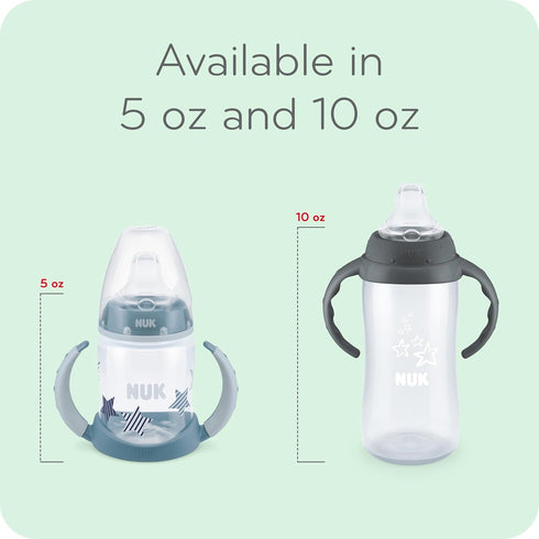 10 oz, 2 Pack, 12+ NUK Active Sippy Cup, Months, Timeless Collection, Amazon Exclusive