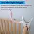 YOUNGLINK DXR-8 DXR-8 360 Baby Monitor Mount Compatible with Infant Optics & Pro, Adjustable, No Drill Install, Safe