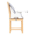 Space-Saving Booster High Chair for Babies - Elephant Meadow Coral