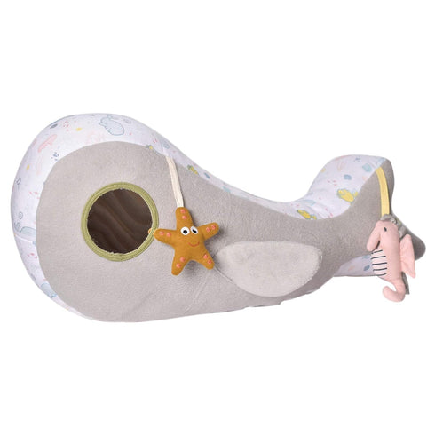 Tummy Tummy (0+ Time Ocean Buddy Whale Multi-Activity Baby Sensory Toy | Includes Squeaky Starfish, Rattling Seahorse